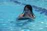 Claire at the water park 2