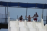 Me and Claire on a water slide