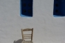 church windows and chair